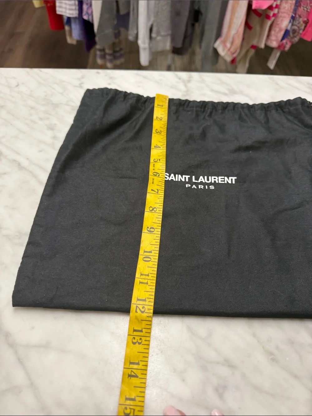 Saint Laurent Paris Black Sleeper Bag Storage Bag Closet Organizing